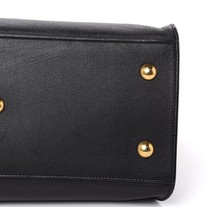 Saint Laurent Calfskin Small Classic Y Cabas Black 13 of 18