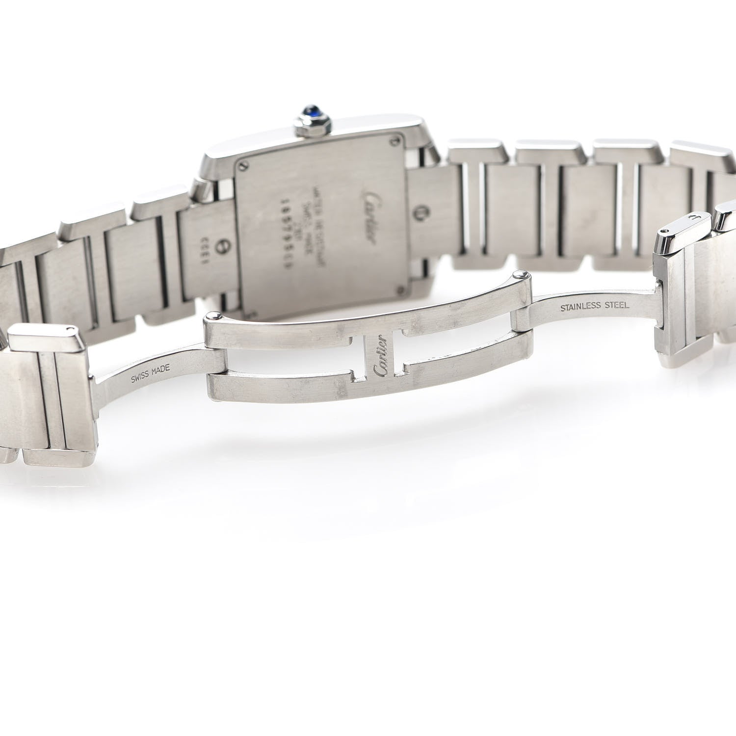 Cartier Stainless Steel 25mm Tank Francaise Quartz Watch 7 of 8