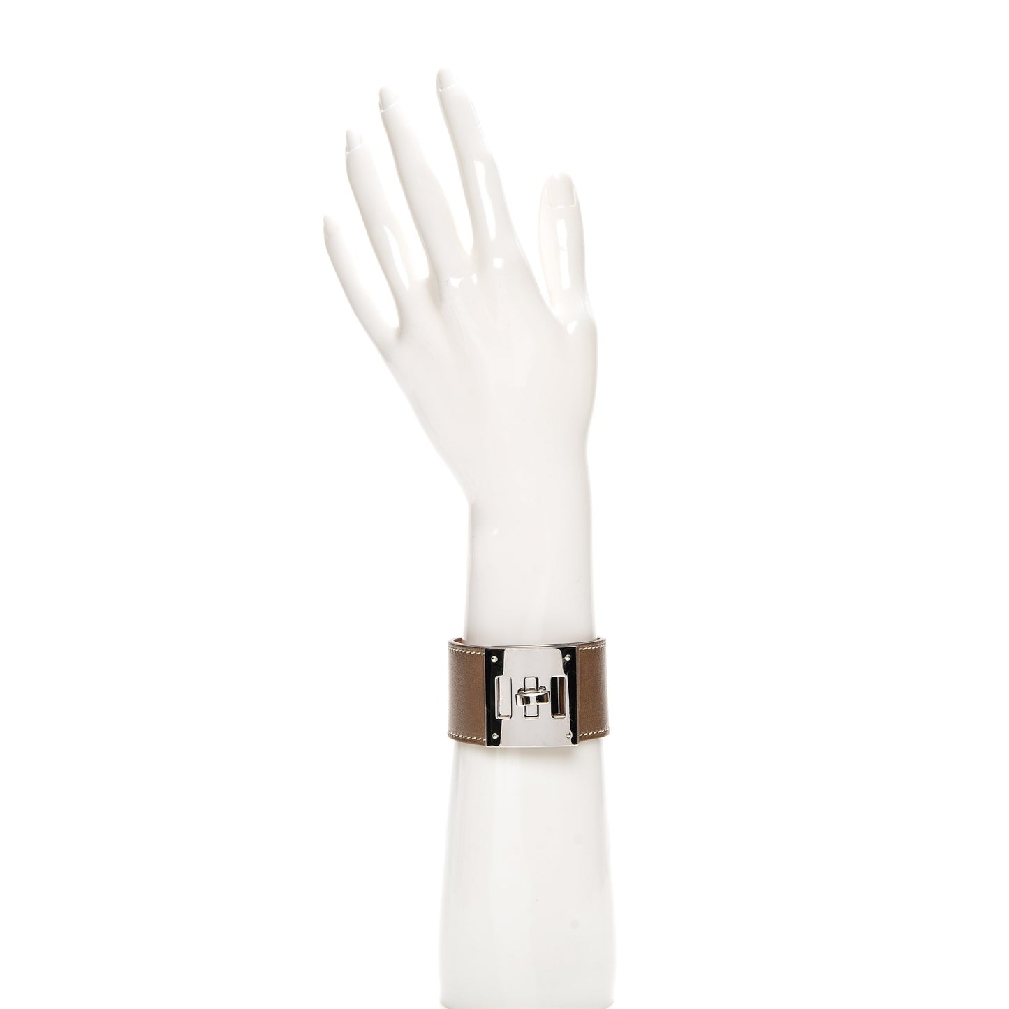 Tadelakt Kelly Dog Bracelet Etoupe