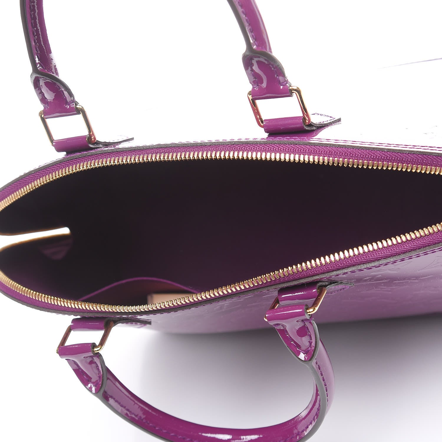 Louis Vuitton Vernis Alma MM Amethyste 5 of 9