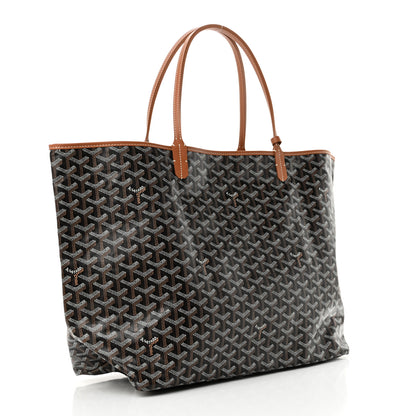 Goyard Goyardine Saint Louis GM Black Gold 4 of 11