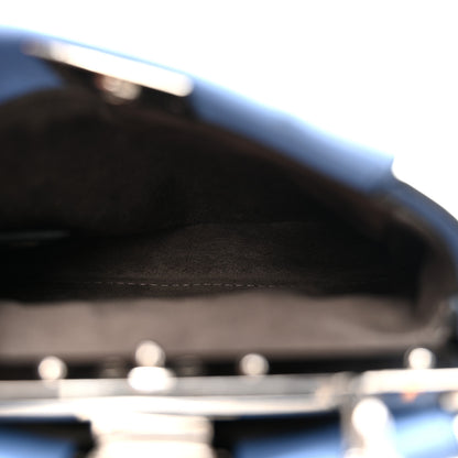 Fendi Nappa Micro Peekaboo Iconic Satchel Nebula 6 of 12