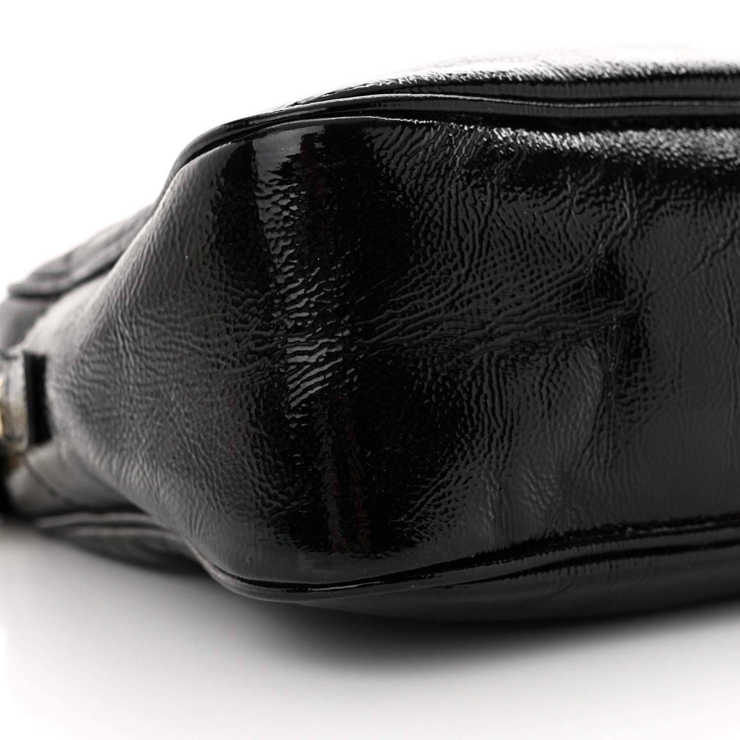 Gucci Soft Patent Small Soho Bowler Black 9 of 11