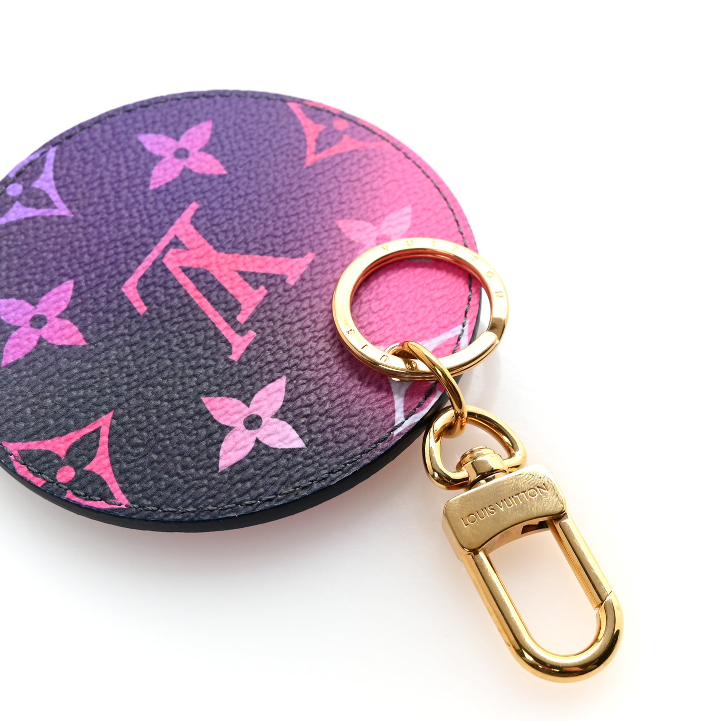 Monogram Giant Spring In The City Illustre Bag Charm Midnight Fuchsia
