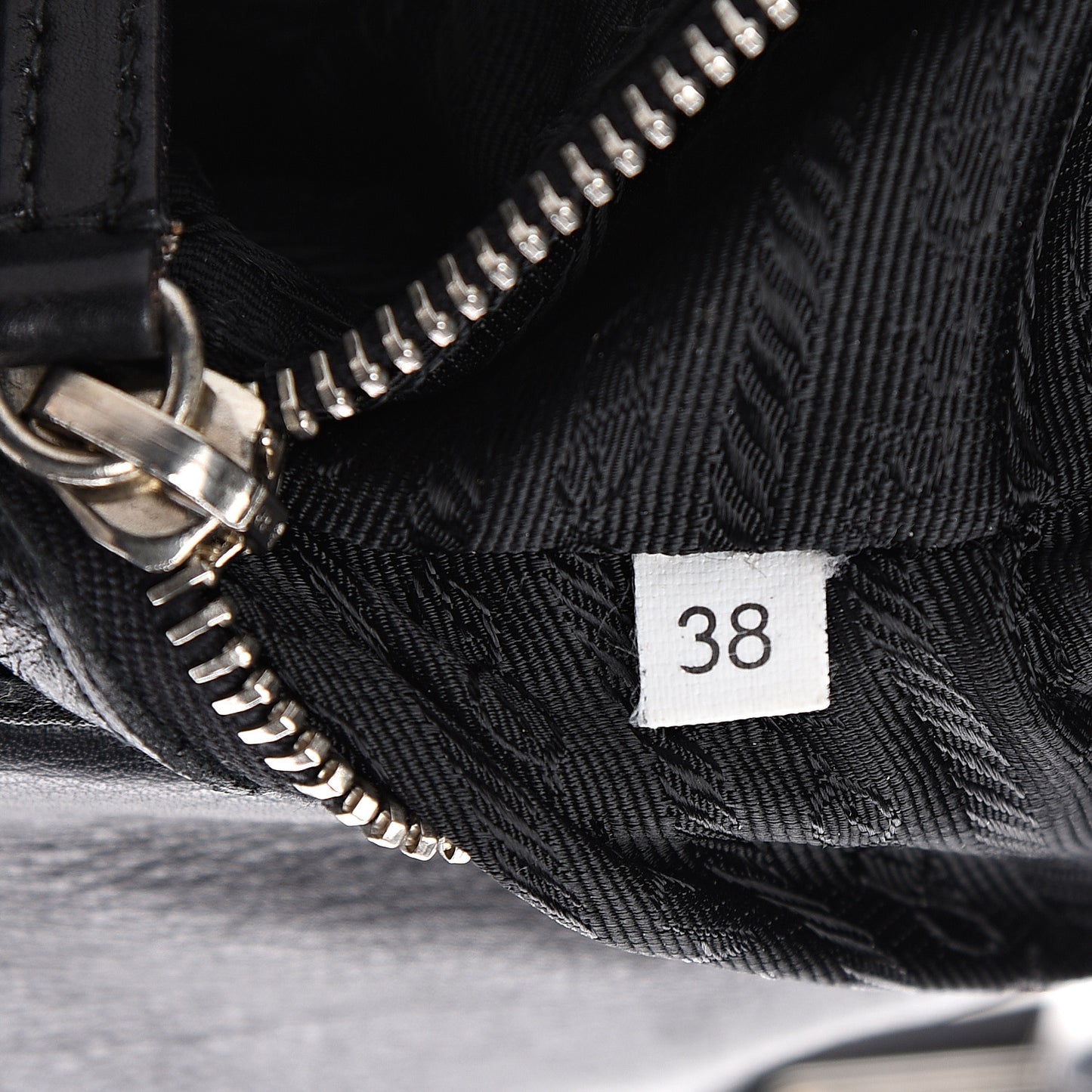 Tessuto Nylon Nappa Shoulder Bag Black