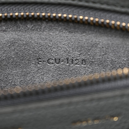Celine Baby Drummed Calfskin Micro Luggage Kohl 7 of 15