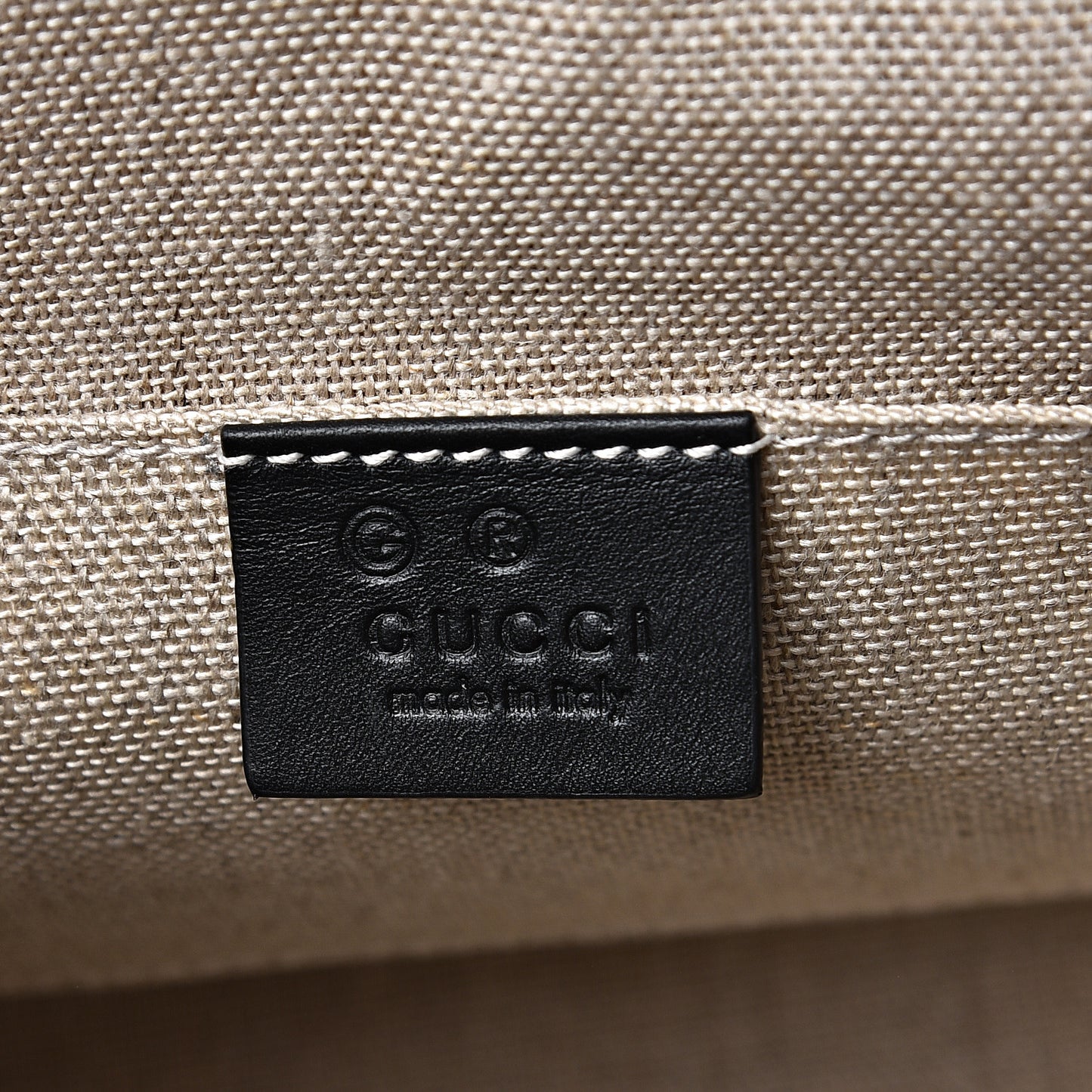 Microguccissima Mini Dome Bag Black