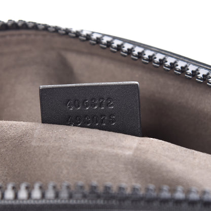 Gucci GG Supreme Monogram Belt Bag Black 7 of 9
