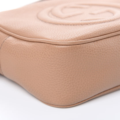 Gucci Pebbled Calfskin Small Soho Disco Bag Rose Beige 8 of 16