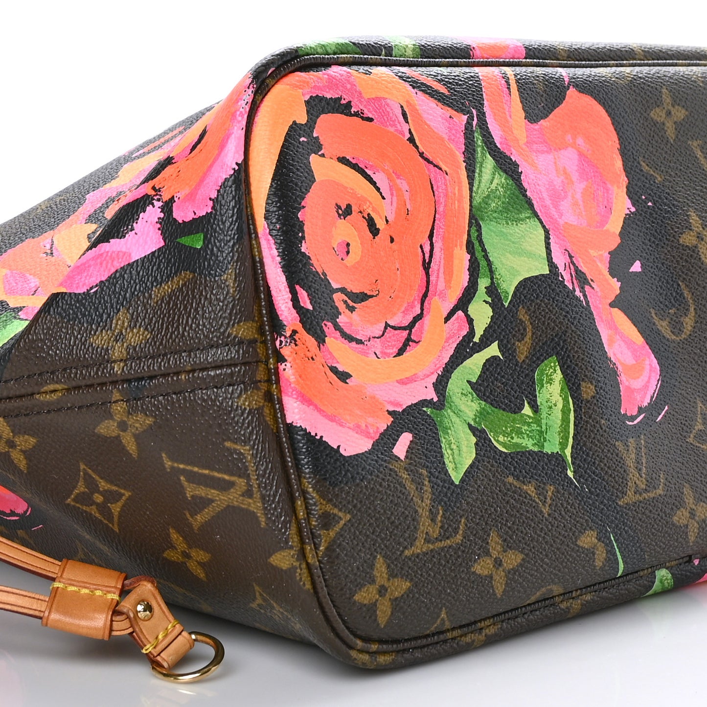 Monogram Roses Neverfull MM