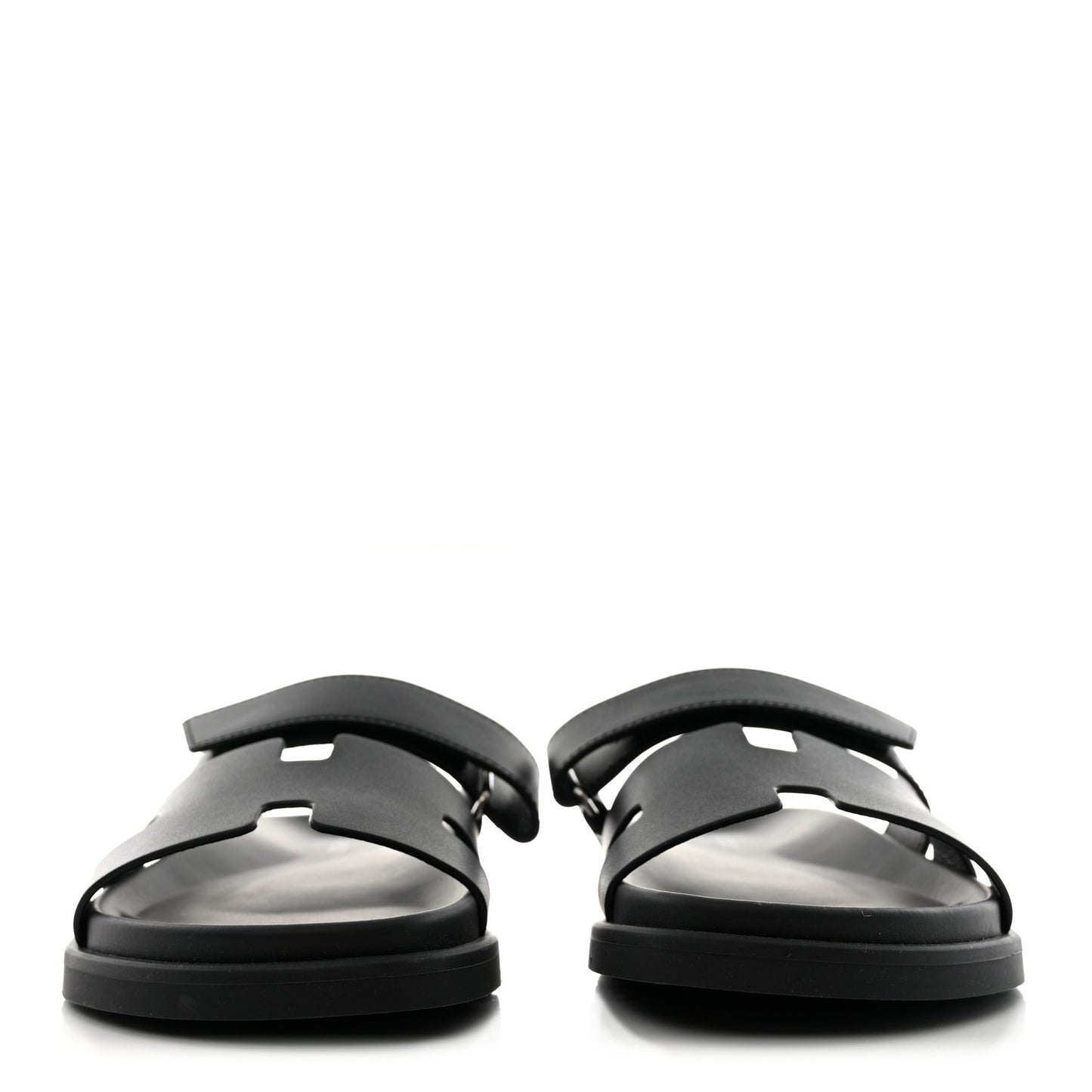 Calfskin Mens Chypre Sandals 39 Black