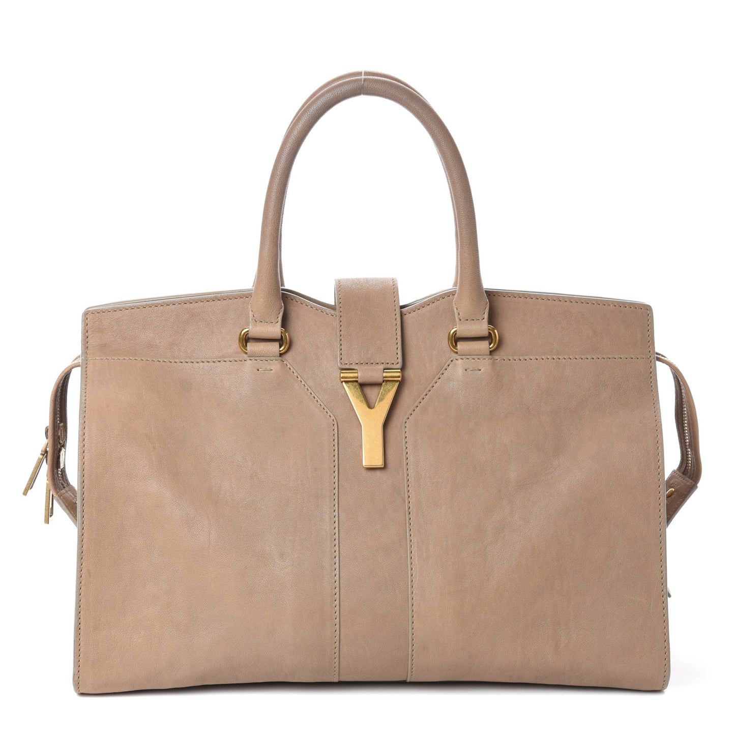 Sheepskin Medium Cabas ChYc Beige