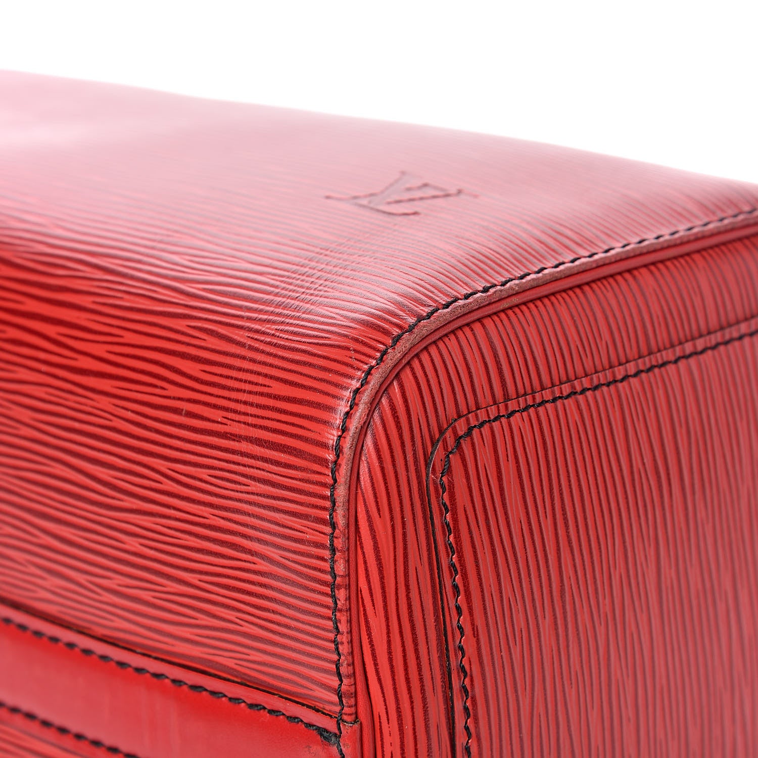 Louis Vuitton Epi Speedy 25 Castillan Red 18 of 23