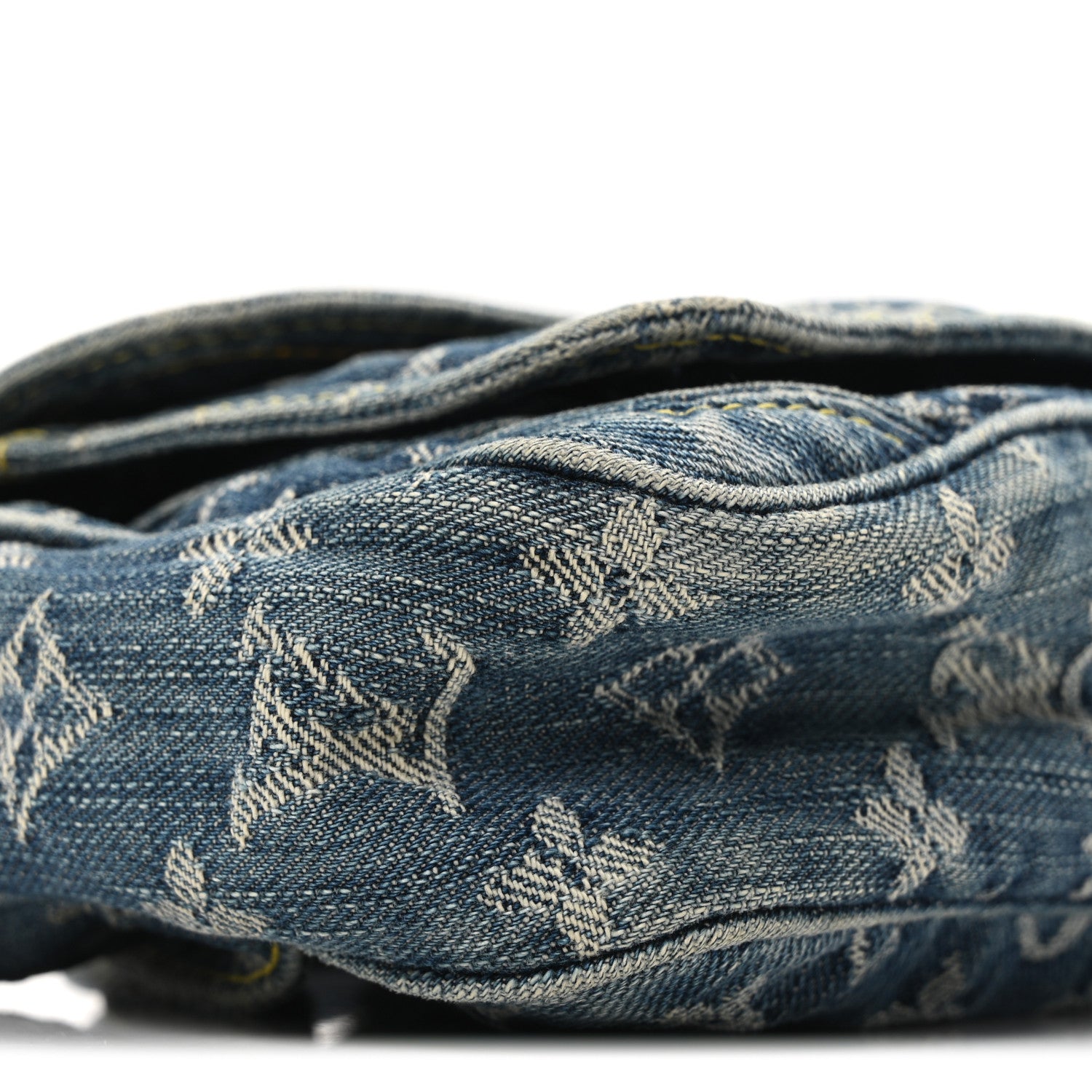 Louis Vuitton Monogram Denim Bum Bag Blue 8 of 9