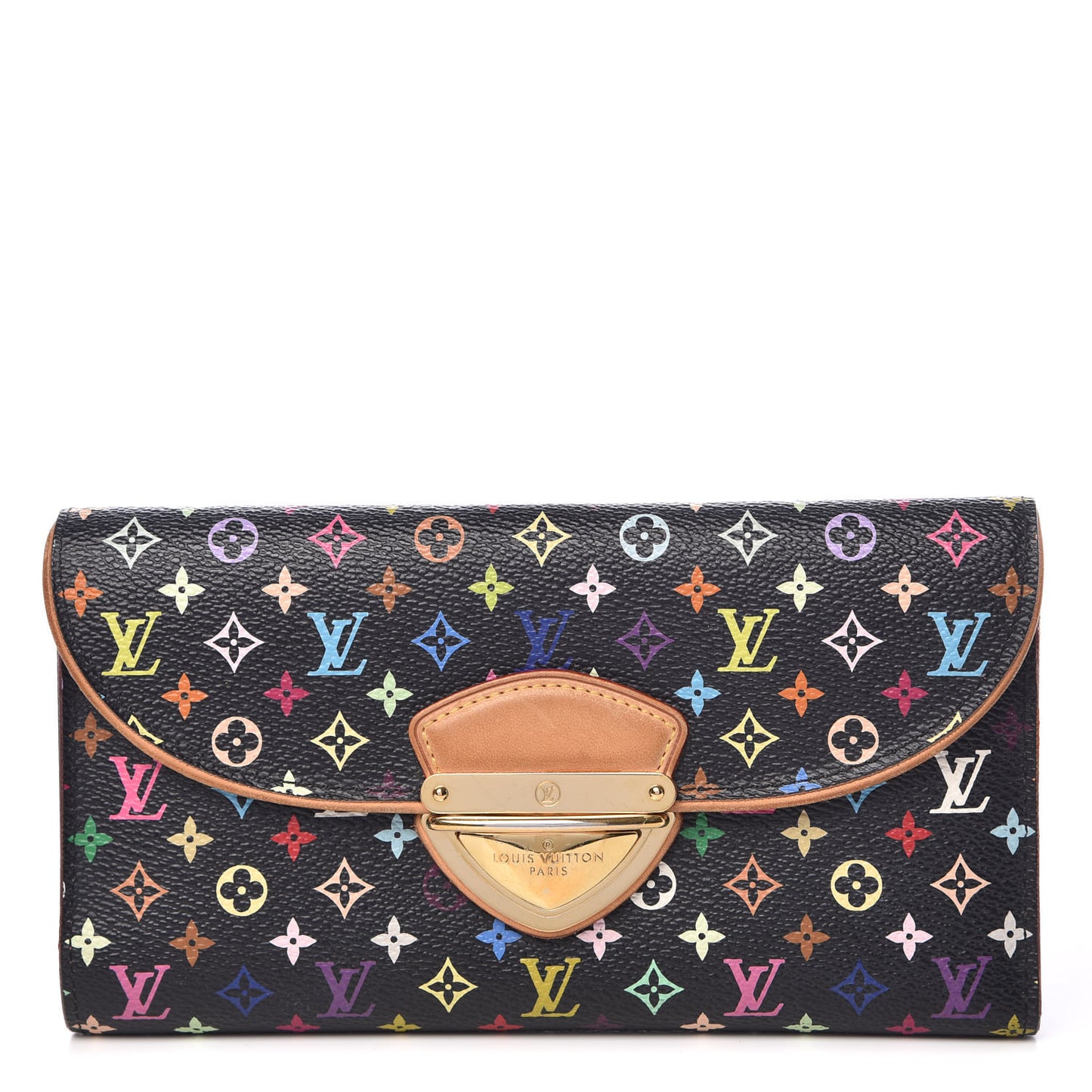 Monogram Multicolor Eugenie Wallet Black Grenade
