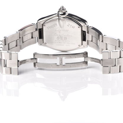 Cartier Stainless Steel 31mm Roadster Quartz Watch Pink 6 of 6