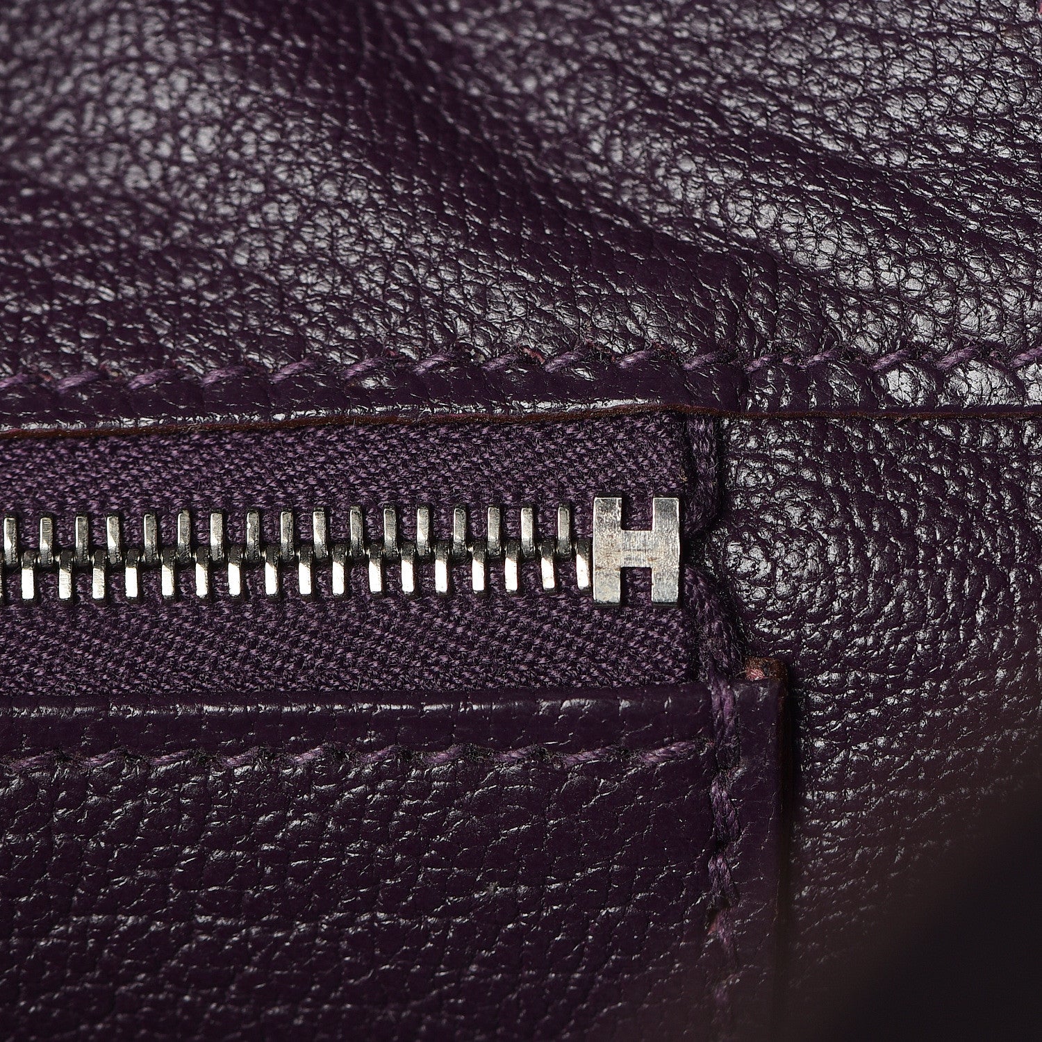 Hermes Togo Birkin 30 Raisin 24 of 31