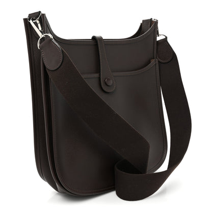 Hermes Epsom Evelyne II PM Chocolate 3 of 10