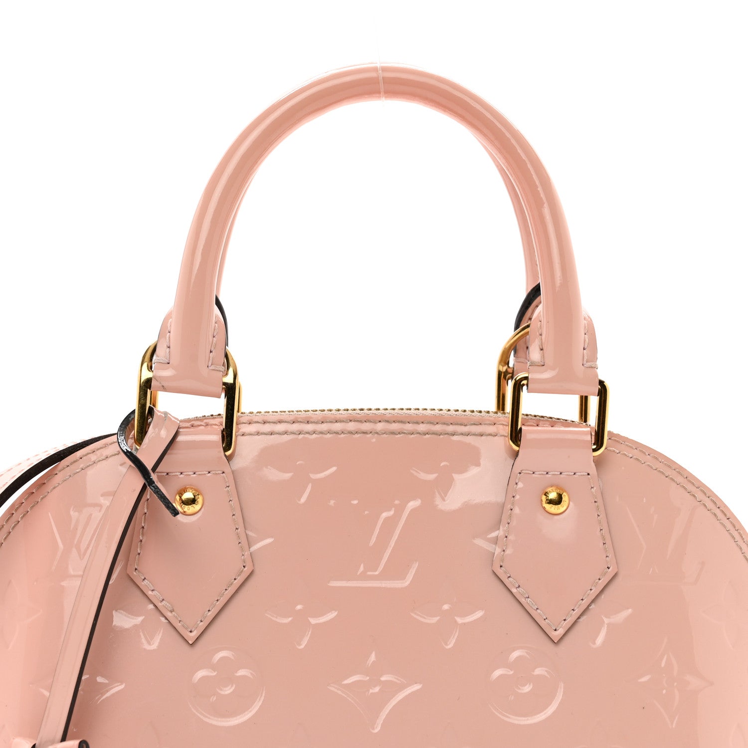 Louis Vuitton Vernis Alma BB Rose Ballerine 5 of 12