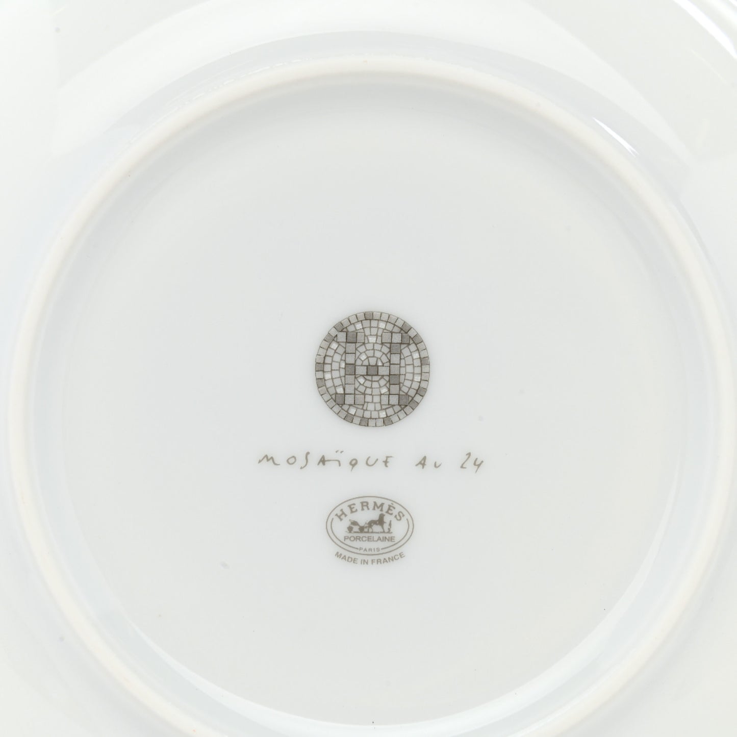 Porcelain Mosaique Au 24 Platine Soup Bowl Set of 2