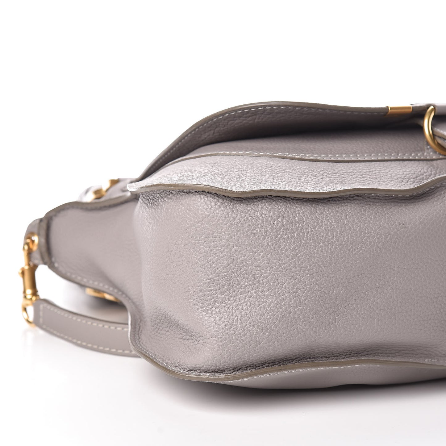 Calfskin Medium Marcie Satchel Cashmere Grey