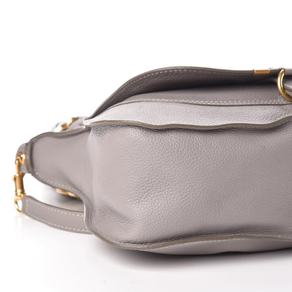Chloe Calfskin Medium Marcie Satchel Cashmere Grey 8 of 10