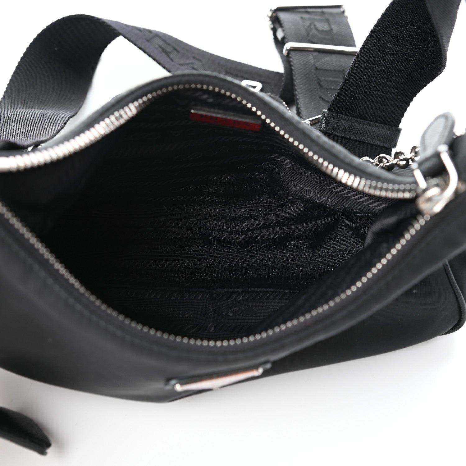 Prada Nylon Lunar New Year Re-Edition 2005 Shoulder Bag Black 5 of 8