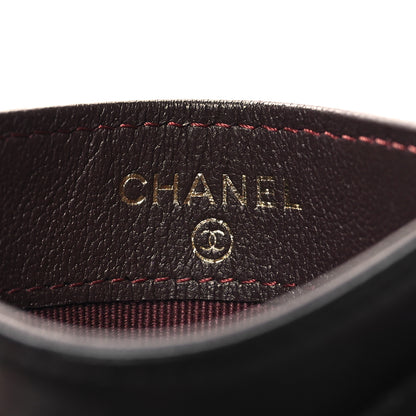 Chanel Lambskin Quilted Card Holder Black 6 of 9