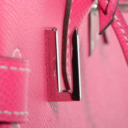 Hermes Epsom Candy Birkin 35 Rose Tyrien Rubis 9 of 22