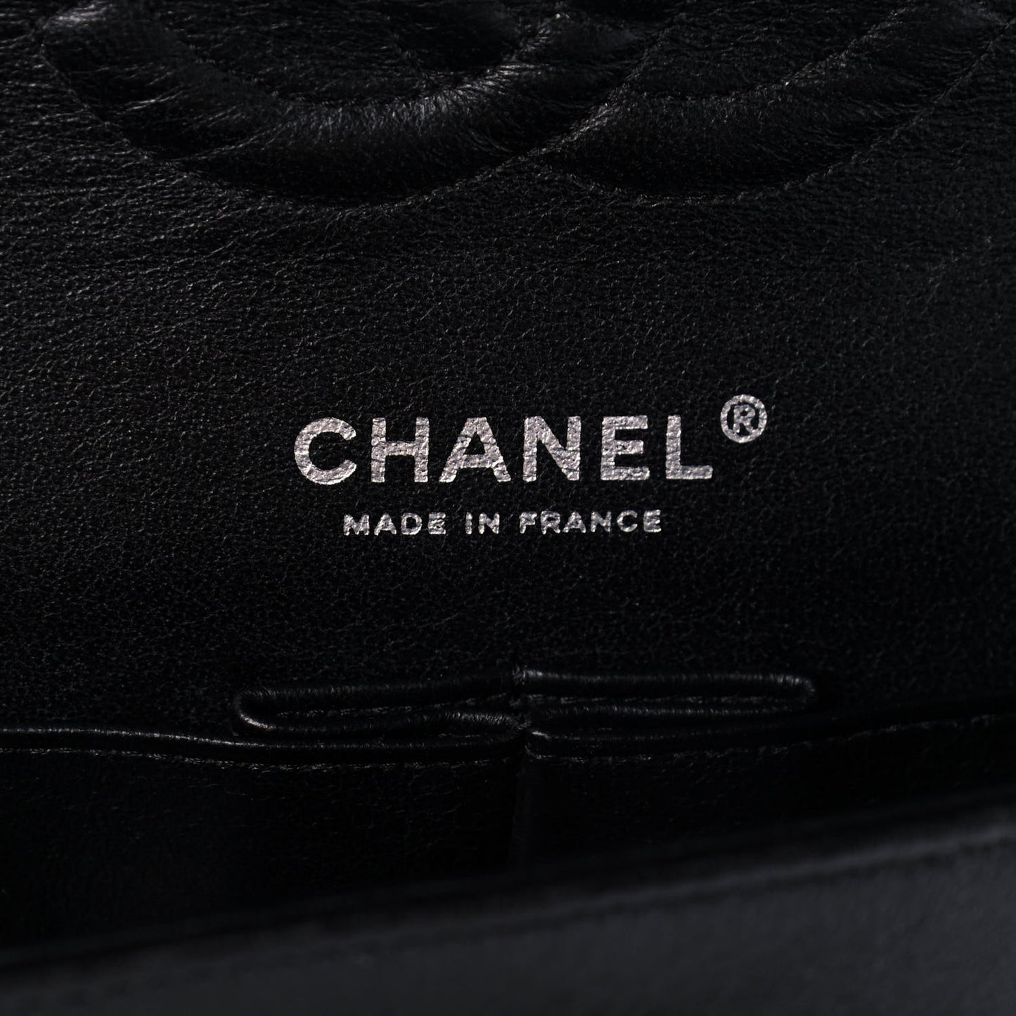Lambskin Quilted Medium Hybrid Reissue Flap Black