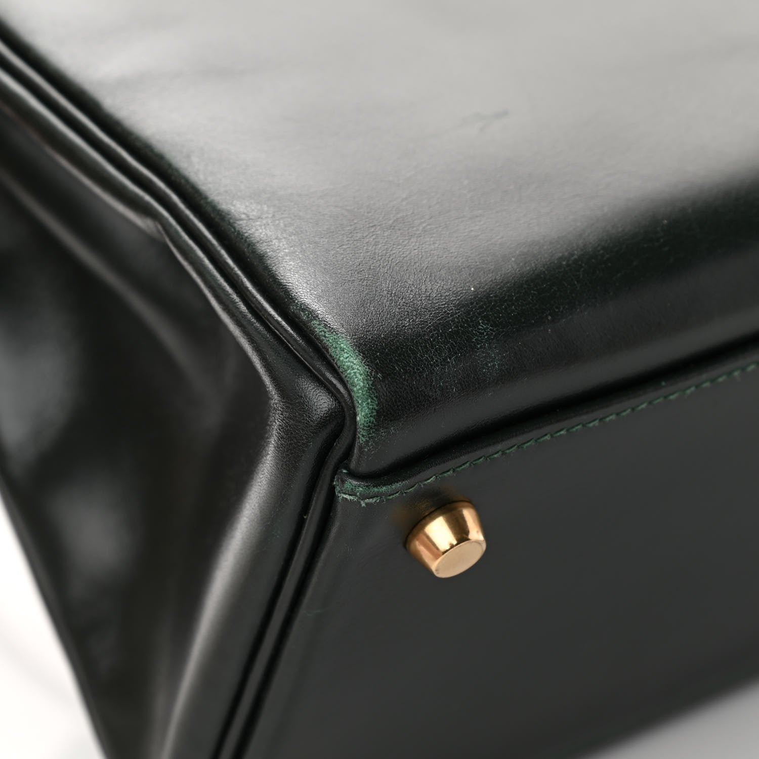 Hermes Box Kelly Retourne 32 Vert Fonce 12 of 25