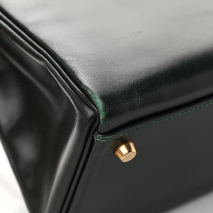 Hermes Box Kelly Retourne 32 Vert Fonce 12 of 25