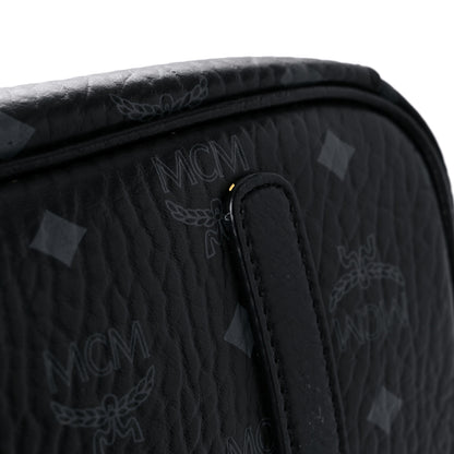 MCM Visetos Medium Project Reversible Shopper Tote Black 9 of 22