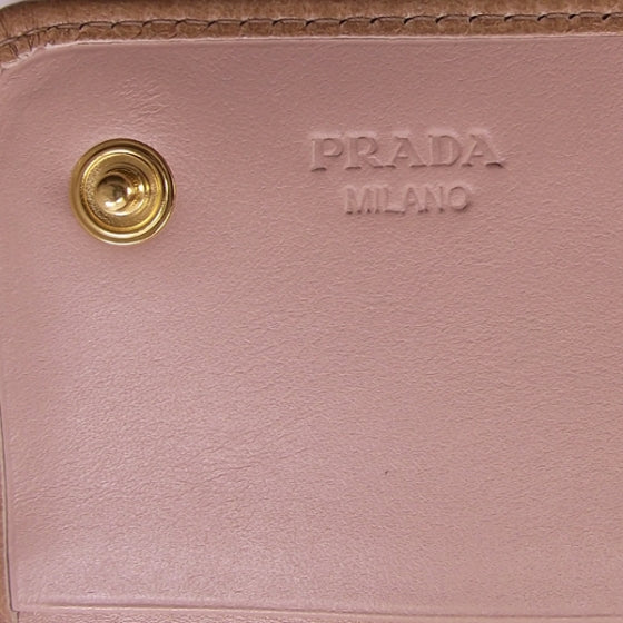Prada Vitello Bow Flap Wallet 6 of 8