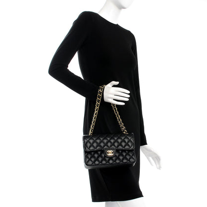 Chanel Caviar Quilted Small Double Flap Black 2 of 8