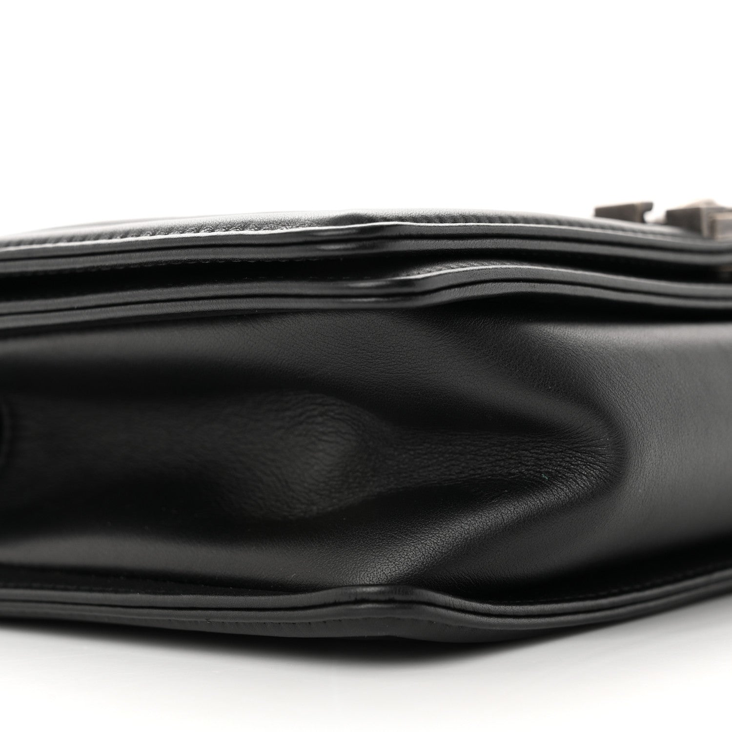 Chanel Calfskin Quilted Medium Boy Flap Black 10 of 14