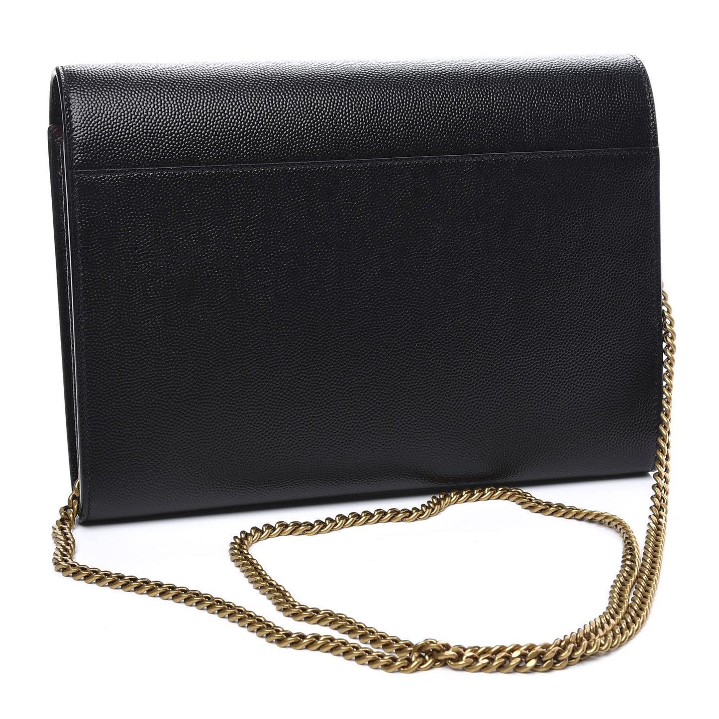 Grain De Poudre Monogram Cassandra Chain Wallet Black Rouge Legion