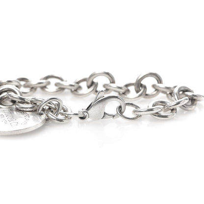 Tiffany Sterling Silver Return to Round Tag Charm Bracelet 4 of 4