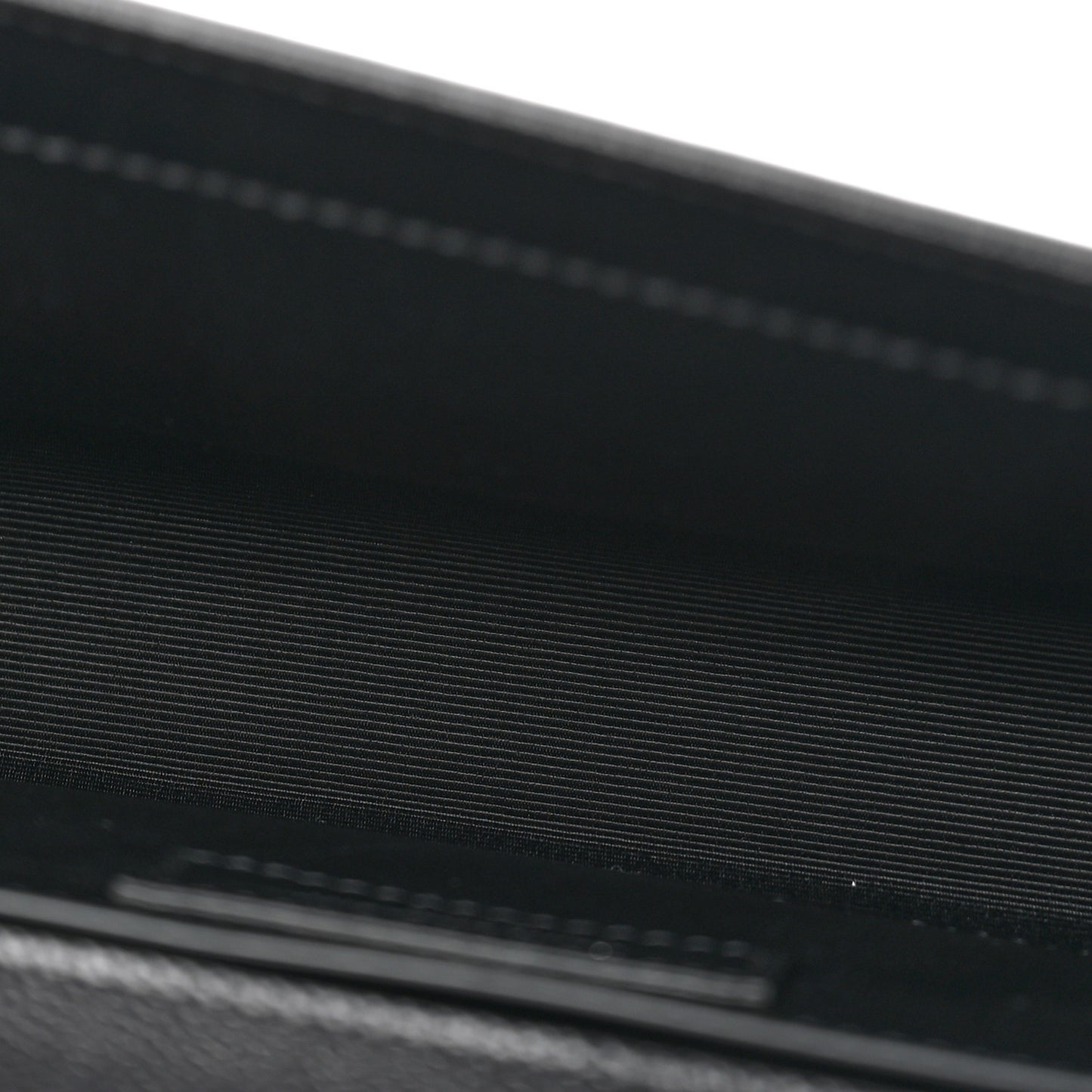 Grain De Poudre Monogram Cassandre Clutch Black