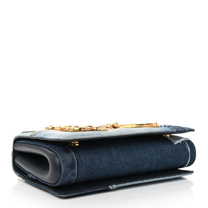 Dolce & Gabbana Denim Mini DG Girls Shoulder Bag Blue 5 of 9