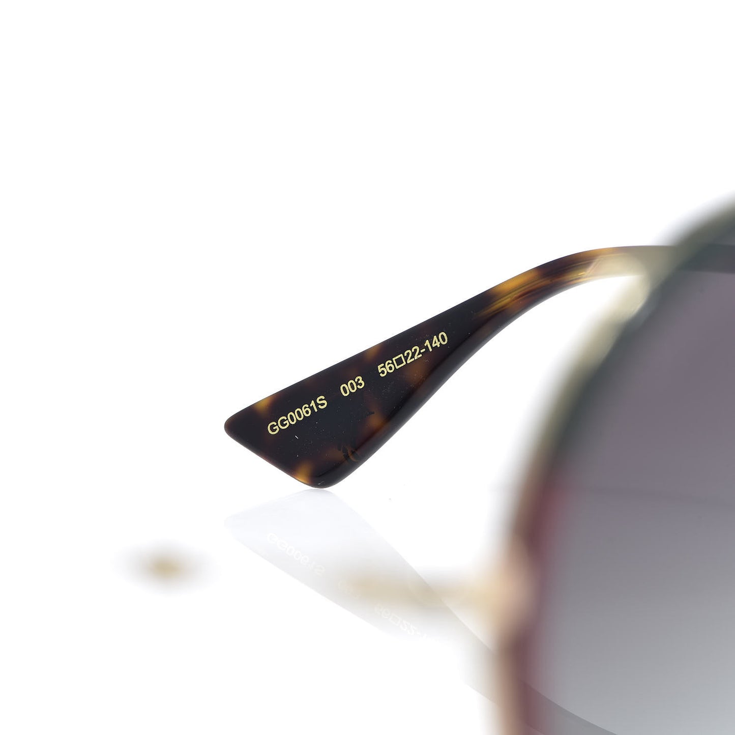 Round Frame Sunglasses GG0061S Blue Red