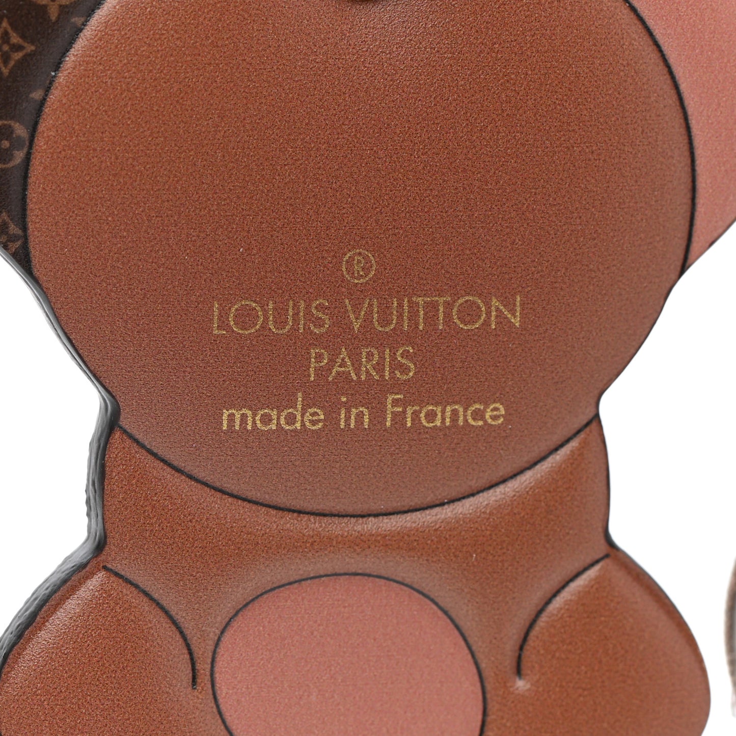Monogram Puppy Bag Charm Key Holder