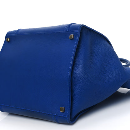 Celine Supple Calfskin Medium Phantom Luggage Royal Blue 9 of 11
