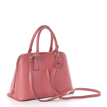 Prada Saffiano Lux Medium Promenade Tote Peonia 3 of 9