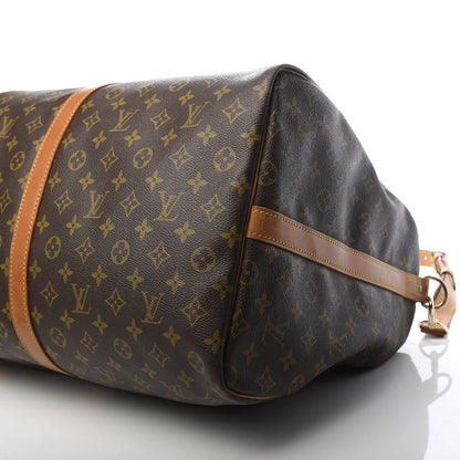 Louis Vuitton Monogram Keepall Bandouliere 60 11 of 15