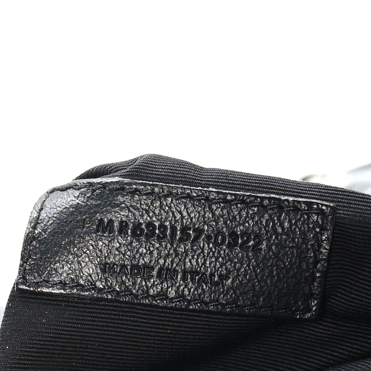 Crinkled Calfskin Matelasse Monogram Large Niki Chain Satchel Black