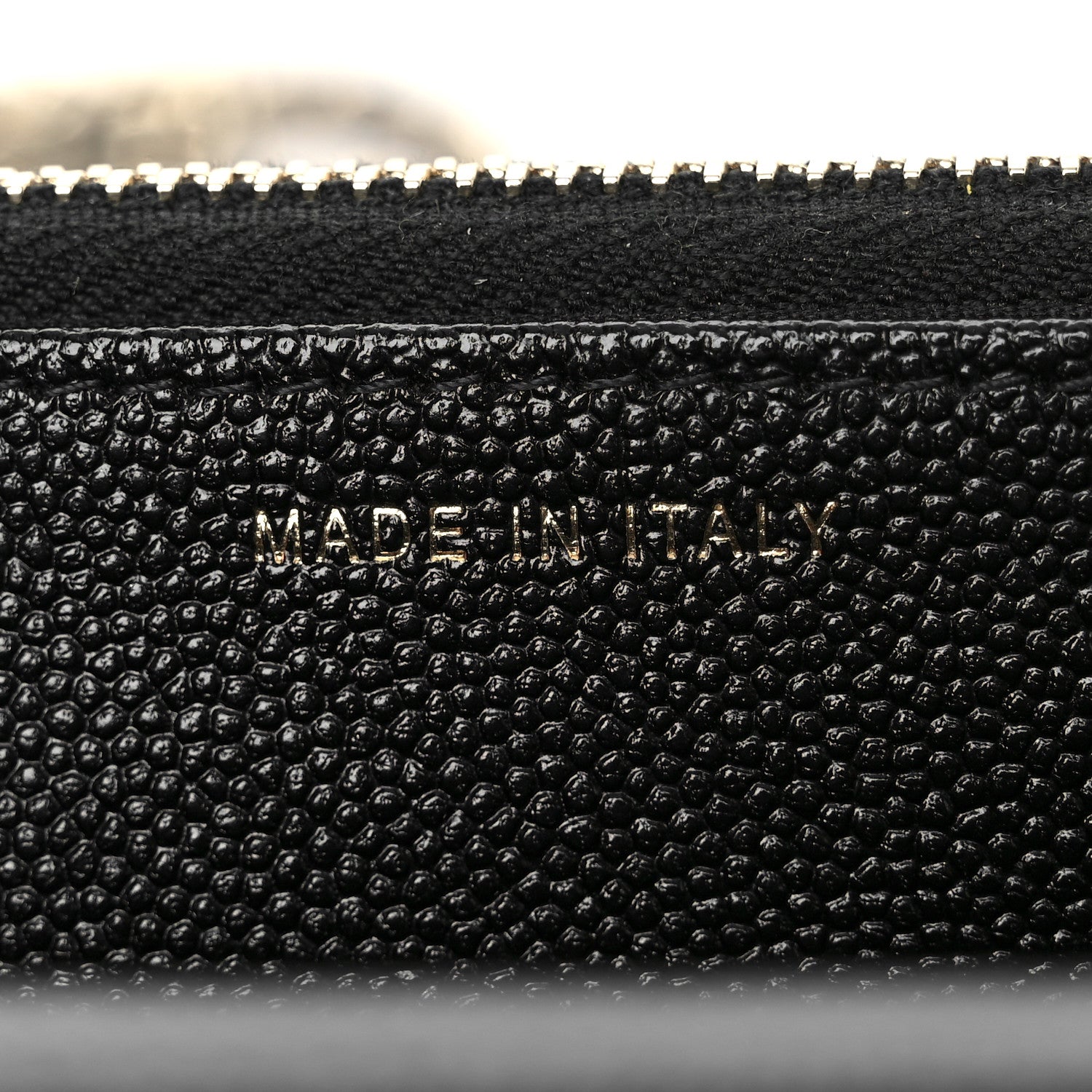 Chanel Caviar Quilted Golden Class Wallet On Chain WOC Black 7 of 10