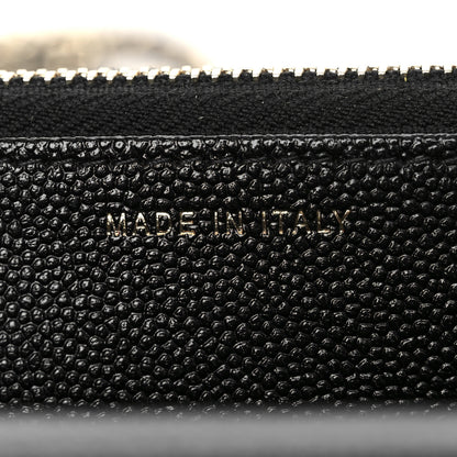 Chanel Caviar Quilted Golden Class Wallet On Chain WOC Black 7 of 10
