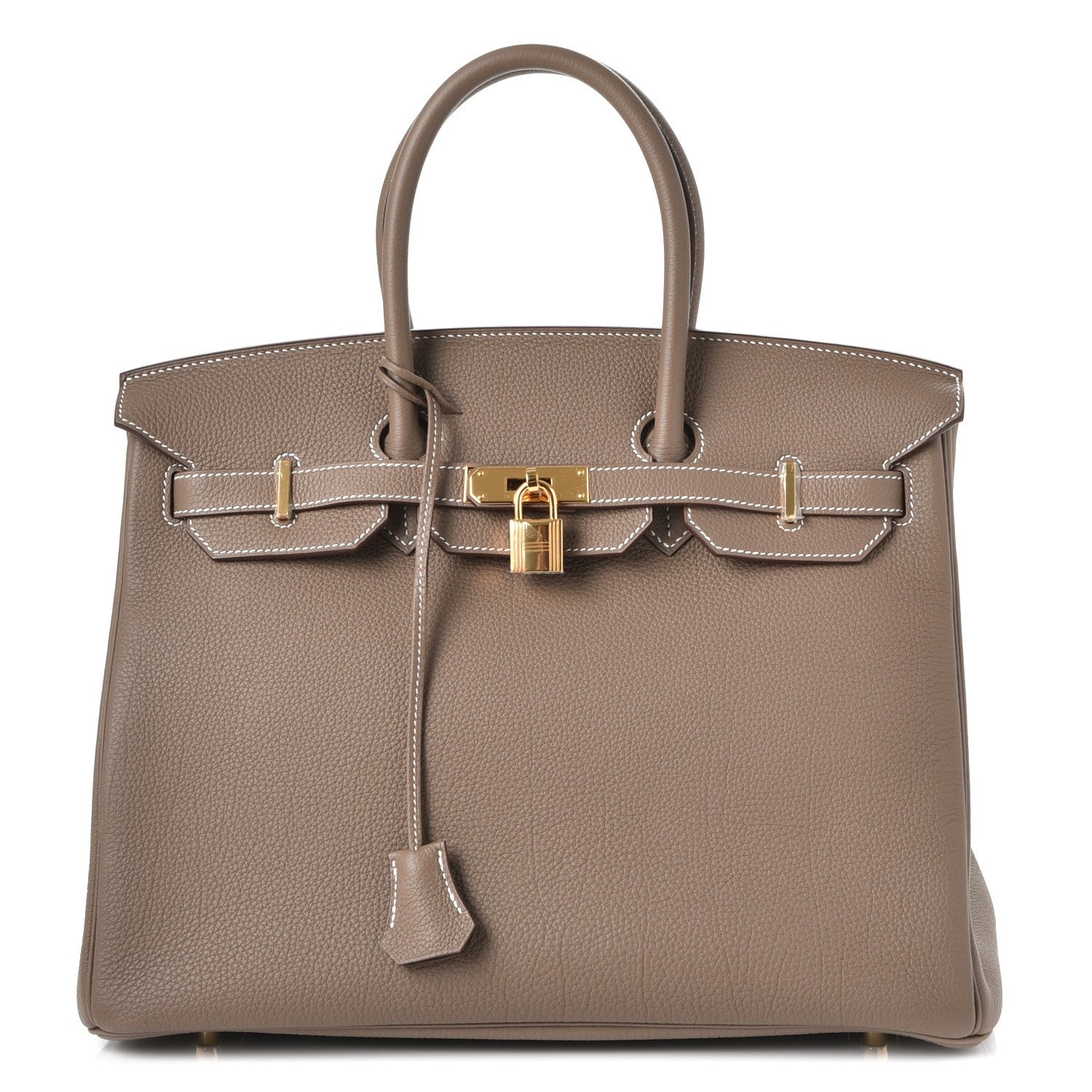 Hermes Togo Birkin 35 Etoupe 1 of 38