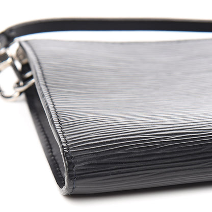 Louis Vuitton Epi Pochette Accessories 24 Black 8 of 10